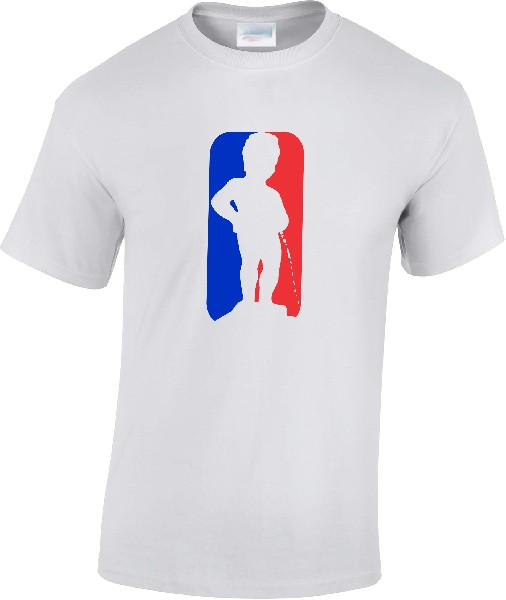 T-Shirt  Manneken Pis NBA 